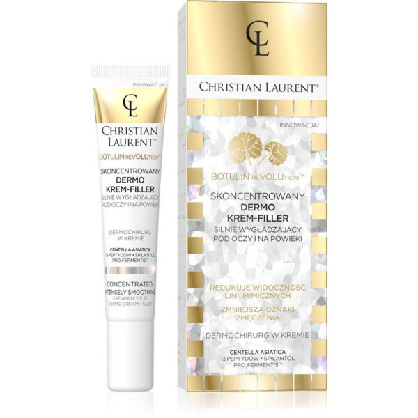 Christian Laurent Botulin Revolution Skoncentrowany Dermo Krem-Filler silnie wygładzający pod oczy i na powieki  20ml