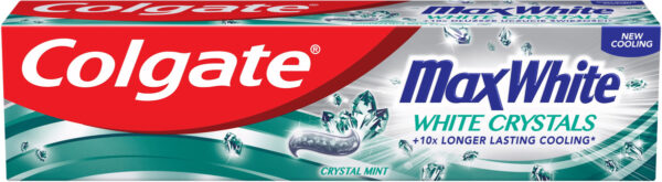 Colgate Pasta do zębów Max White White Crystals  100ml - obrazek 2