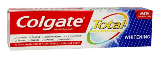 Colgate Pasta do zębów Total Whitening  75ml - obrazek 3