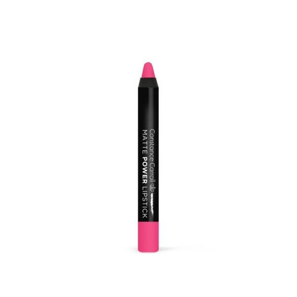 Constance Carroll Matte Power Lipstick Pomadka matowa w kredce nr 07 Raspberry Pink  1szt