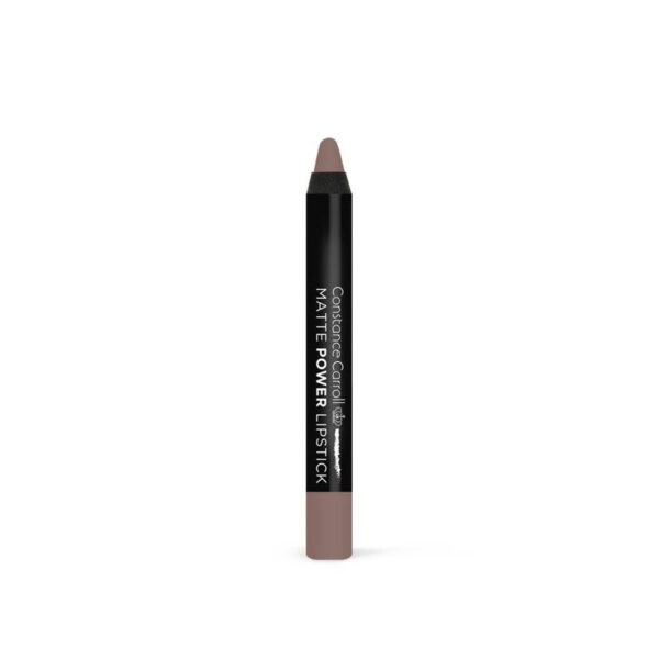 Constance Carroll Matte Power Lipstick Pomadka matowa w kredce nr 09 Brown Nude