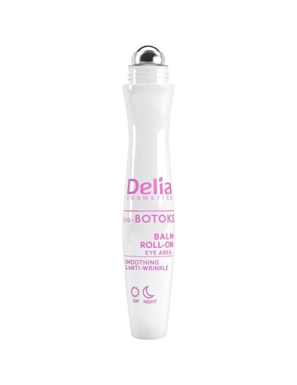 DELIA COSMETICS Bio-Botox Balsam roll-on wygładzająco przeciwzmarszczkowy do okolic oczu 15ml - obrazek 2