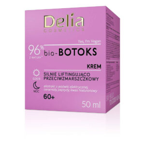 DELIA COSMETICS Bio-Botox Krem silnie liftingująco przeciwzmarszczkowy 60+ na dzień i noc 50ml