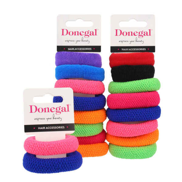 DONEGAL Ozdoby do włosów – frotki (FA-5642) – 1 op.-2szt