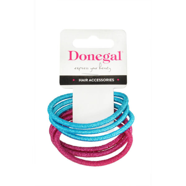 DONEGAL Ozdoby do włosów – gumka (FA-5664) –6szt