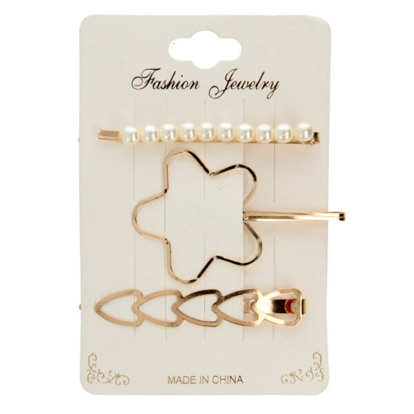 DONEGAL Spinki do włosów Fashion Jewelry (FA-5601)-3szt