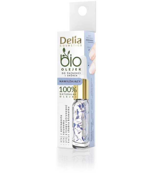 Delia Cosmetics Bio Olejek do paznokci i skórek - nawilżający  10ml - obrazek 2