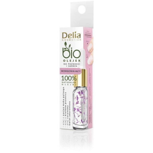 Delia Cosmetics Bio Olejek do paznokci i skórek – wzmacniający  10ml