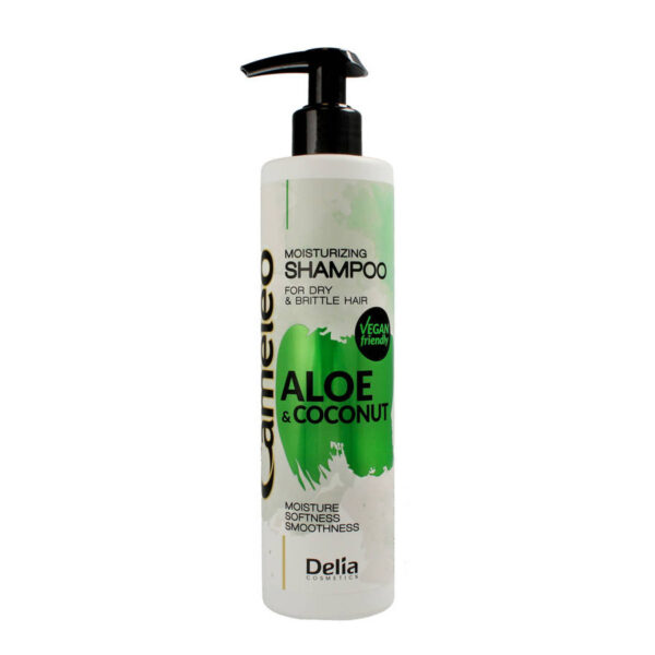 Delia Cosmetics Cameleo Aloes i Kokos Szampon nawilżający do włosów 250ml