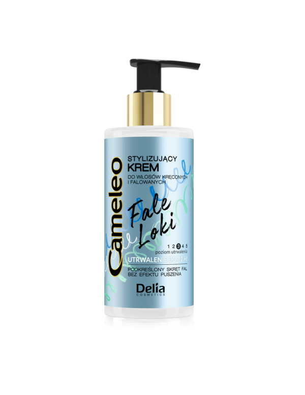 Delia Cosmetics Cameleo Fale Loki Krem stylizujący do włosów kręconych i falowanych 150ml