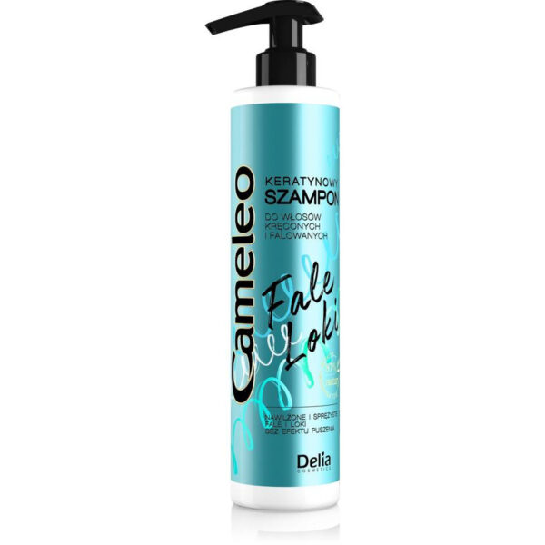 Delia Cosmetics Cameleo Fale Loki Szampon do włosów keratynowy 250ml
