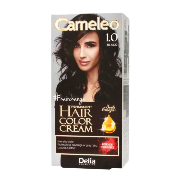 Delia Cosmetics Cameleo HCC Farba permanentna Omega+ nr 1.0Black