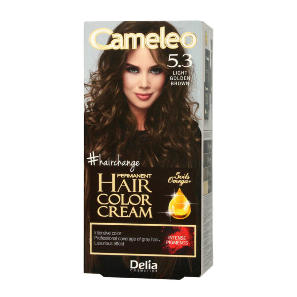 Delia Cosmetics Cameleo HCC Farba permanentna Omega+ nr 5.3 Light Golden Brown