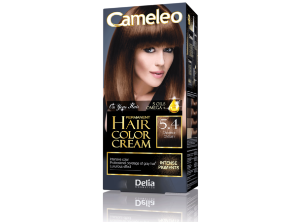 Delia Cosmetics Cameleo HCC Farba permanentna Omega+ nr 5.4 Chestnut - obrazek 2