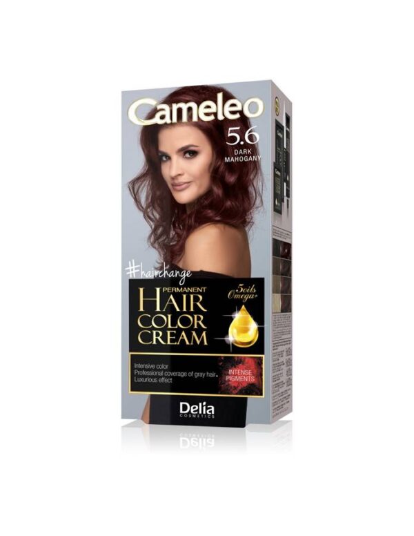 Delia Cosmetics Cameleo HCC Farba permanentna Omega+ nr 5.6 Dark Mahogany