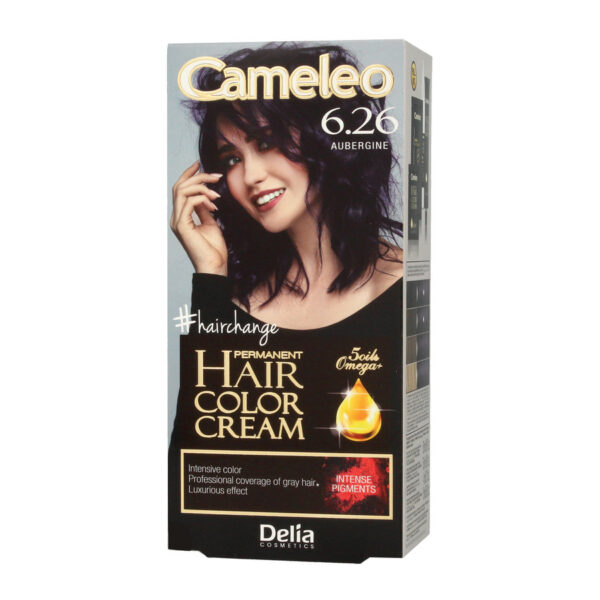Delia Cosmetics Cameleo HCC Farba permanentna Omega+ nr 6.26 Aubergine
