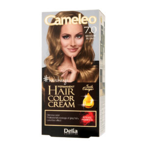 Delia Cosmetics Cameleo HCC Farba permanentna Omega+ nr 7.0 Medium Blond