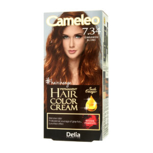 Delia Cosmetics Cameleo HCC Farba permanentna Omega+ nr 7.34 Cinnamon Blond
