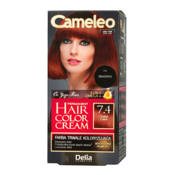 Delia Cosmetics Cameleo HCC Farba permanentna Omega+ nr 7.4 Copper