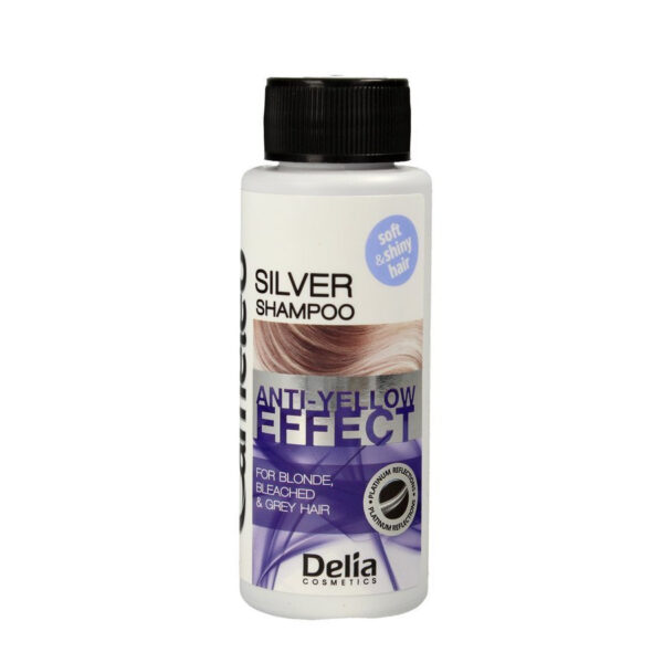 Delia Cosmetics Cameleo Silver Szampon do włosów blond i siwych – mini 50ml