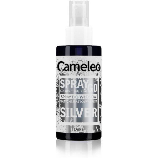 Delia Cosmetics Cameleo Spray & Go Spray koloryzujący do włosów – SILVER  150ml