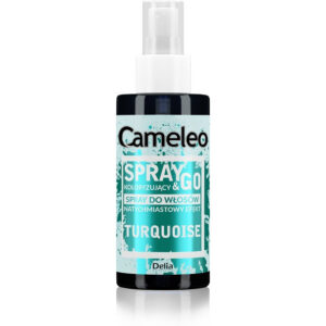 Delia Cosmetics Cameleo Spray & Go Spray koloryzujący do włosów – TURQUOISE 150ml