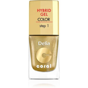 Delia Cosmetics Coral Hybrid Gel Emalia do paznokci nr 28  11ml