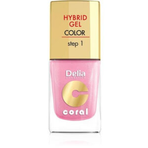 Delia Cosmetics Coral Hybrid Gel Emalia do paznokci nr 31  11ml