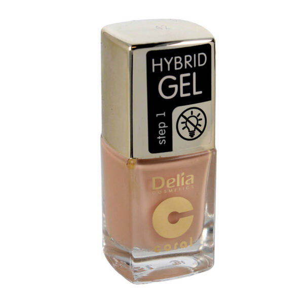 Delia Cosmetics Coral Hybrid Gel Emalia do paznokci nr 42  11ml