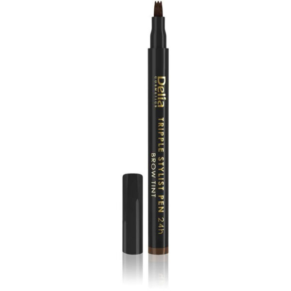 Delia Cosmetics Eyebrow Expert Piórkowy Marker do brwi – brązowy