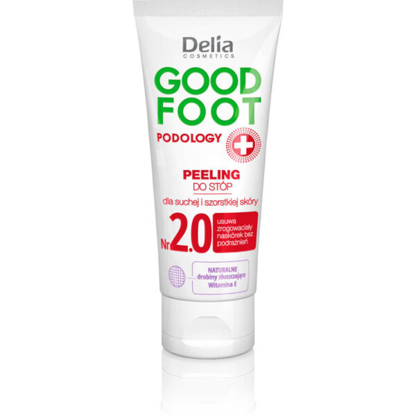 Delia Cosmetics Good Foot Podology Nr 2.0 Peeling do stóp dla skóry suchej i szorstkiej  60ml