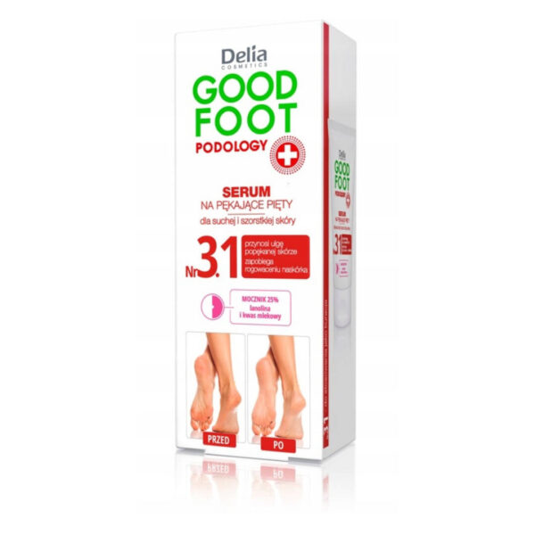 Delia Cosmetics Good Foot Podology Nr 3.1 Serum na pękające pięty 60ml