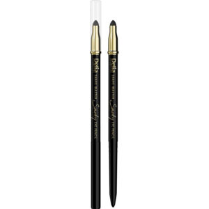 Delia Cosmetics Shape Master Kredka do oczu z gąbką Smoky Eye czarna