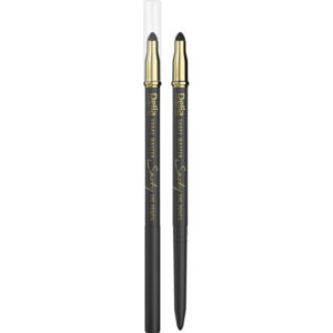 Delia Cosmetics Shape Master Kredka do oczu z gąbką Smoky Eye szara