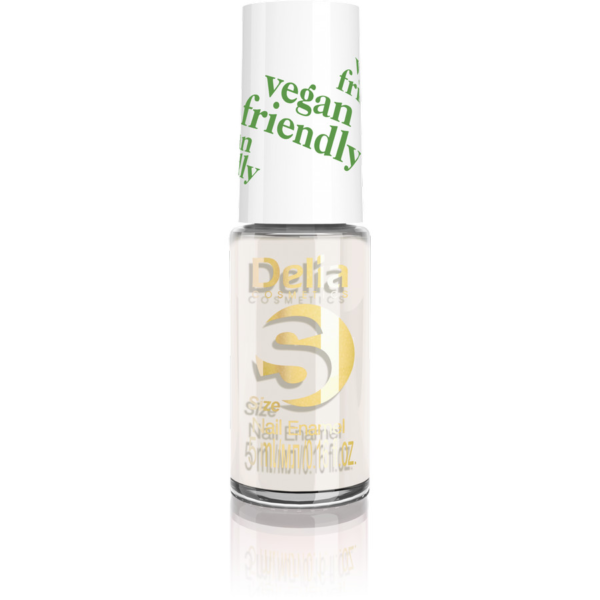 Delia Cosmetics Vegan Friendly Emalia do paznokci Size S nr 204 Honey Pink  5ml