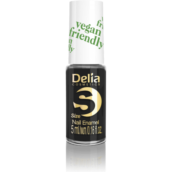 Delia Cosmetics Vegan Friendly Emalia do paznokci Size S nr 231 Black Orchid  5ml