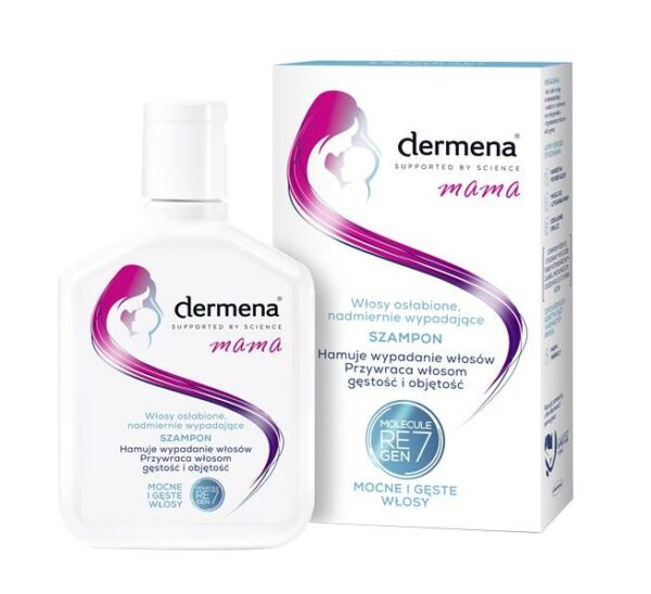 Dermena Supported By Science Mama Szampon do włosów osłabionych i wypadających 200ml