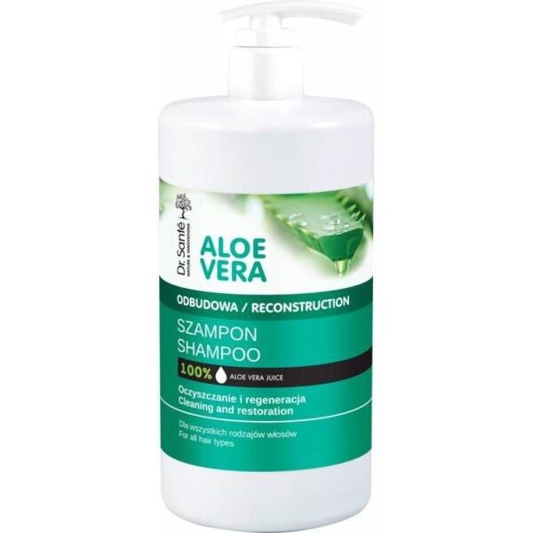 Dr.Sante Aloe Vera Szampon do włosów oczyszczająco regenerujący  1000ml