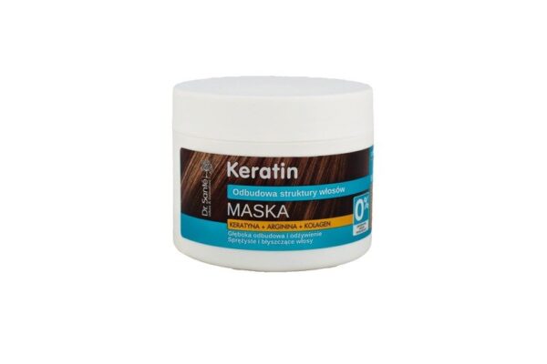 Dr.Sante Keratin Hair Maska odbudowująca do włosów łamliwych i matowych  300ml