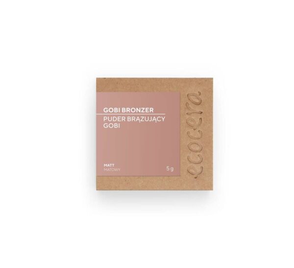 ECOCERA Natural Choice Puder brązujący GOBI – matowy 5g