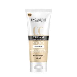 EXCLUSIVE CC Cream Color Correction SPF 30 Light Beige 40 ml