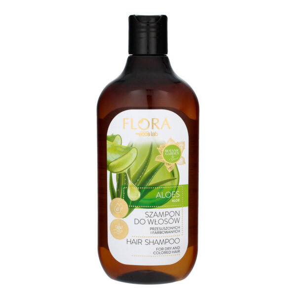 Ecos Lab Flora Szampon do włosów przesuszonych i farbowanych – Aloes 500ml