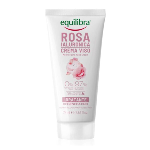 Equilibra Rosa Różany Krem nawilżająco - regenerujący 75ml