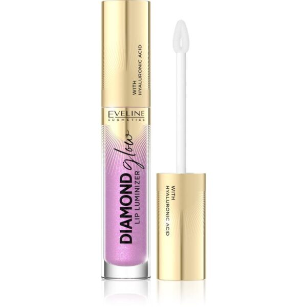 Eveline Diamond Glow Lip Luminizer Błyszczyk do ust z kwasem hialuronowym nr 10  4.5ml