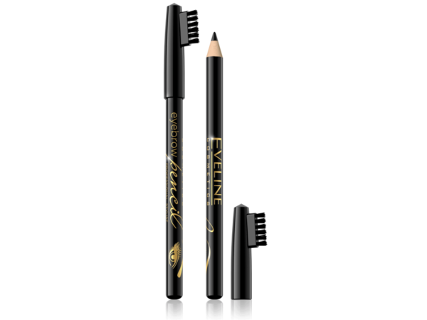 Eveline Eyebrow Pencil Kredka do brwi - czarna  1szt