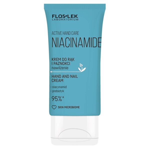 FLOSLEK Active Hand Care Niacinamide Krem do rąk i paznokci - nawilżenie 50 ml