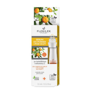 FLOSLEK Oczy Serum do powiek i pod oczy ze świetlikiem i witaminą C 15 ml