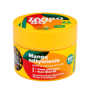 Farmona Tutti Frutti Peeling cukrowy do ciała Mango Odżywienie – Mango&Trawa Cytrynowa 300g