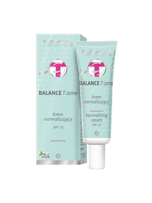 Floslek Balance T-Zone Krem normalizujący SPF10 na dzień do cery mieszanej  50ml