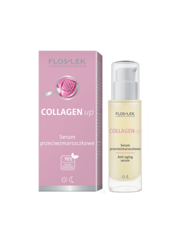 Floslek Collagen Up Serum przeciwzmarszczkowe na dzień i noc  30ml - obrazek 2